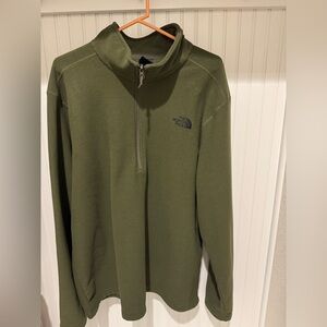 The North Face Olive Green Pull Over